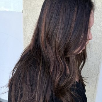 SASS Hair Studio - Chocolate brown with caramel highlights, and long layers - Hair Salons Near Me - Manhattan Beach, California SASS Hair Studio - Chocolate brown with caramel highlights, and long layers - Hair Salons Near Me - Manhattan Beach, California