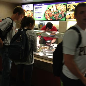 Panda Express - a line of people waiting to order food - Chinese Near Me - Ames, Iowa