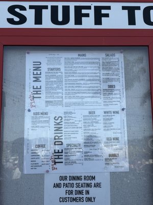 Menu photo 6 Fish Sausalito, CA
