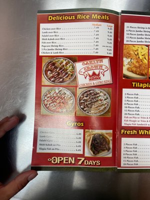 Menu photo 3 Crown Chicken And Gyro Oaklyn, NJ