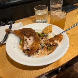 Double C - Confit chicken leg bowl