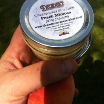 Decadence Gourmet Cheesecakes - Picked up this little fella at the Palisade Peach Festival - Chocolatiers & Shops Near Me - Grand Junction, Colorado