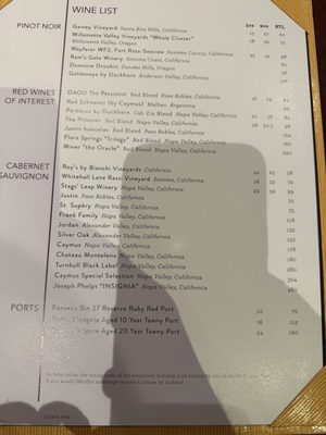 Menu photo 1 Roy's Restaurant Anaheim, CA Menu photo 1 Roy's Restaurant Anaheim, CA