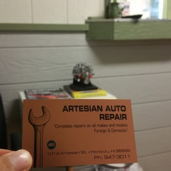Artesian Auto Repair - I love the nice little waiting room they have! TV, microwave, and AC that make this cool nice and chilly! - Auto Repair Near Me - Honolulu, Hawaii Artesian Auto Repair - I love the nice little waiting room they have! TV, microwave, and AC that make this cool nice and chilly! - Auto Repair Near Me - Honolulu, Hawaii