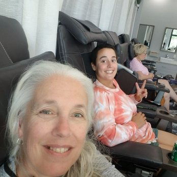 LUSH Spa + Nail Salon - With my favorite gal! - Nail Salons Near Me - Savannah, Georgia