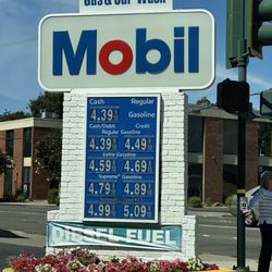 Mobil - Street Sign