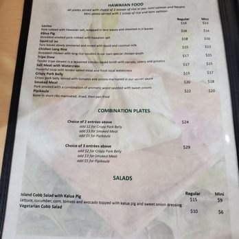 O'ahu Grill - The menu as of December 27, 2022. - Hawaiian Near Me - Honolulu, Hawaii O'ahu Grill - The menu as of December 27, 2022. - Hawaiian Near Me - Honolulu, Hawaii