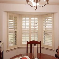 Cowtown Shutters - Bay window shutters