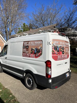 Jeff Of All Trades Handyman Services Logo