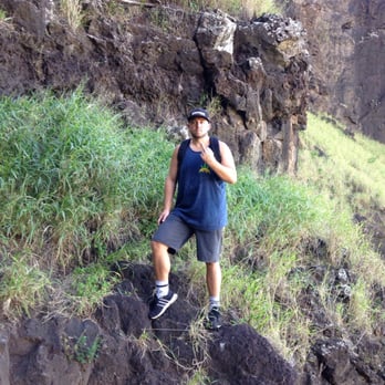 Upper Makua Cave - Access Restricted - Kyle...right after he took a dirt nap. Lol - Hiking Near Me - Waianae, Hawaii Upper Makua Cave - Access Restricted - Kyle...right after he took a dirt nap. Lol - Hiking Near Me - Waianae, Hawaii