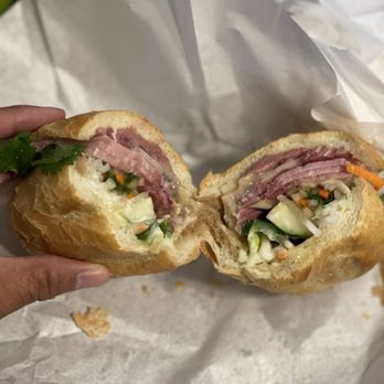 A-Chau - Ham Combo Sandwich (dac biet cold cut sandwich) - Vietnamese Near Me - San Diego, California