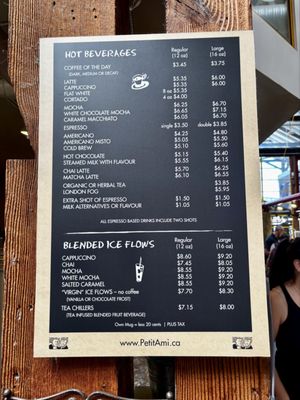 Menu photo 1 Petit Ami Vancouver, BC