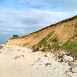 Strand in Stein