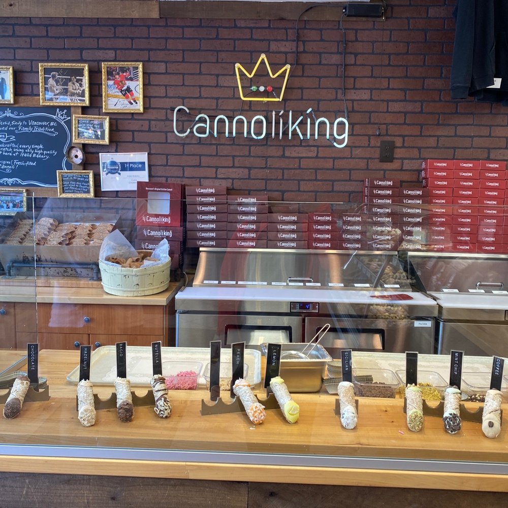 Cannoli King Vancouver - the display of cannoli king - Desserts Near Me - Vancouver, British Columbia Cannoli King Vancouver - the display of cannoli king - Desserts Near Me - Vancouver, British Columbia