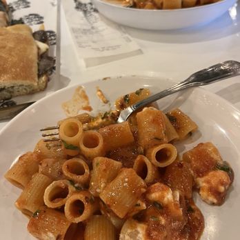 Sorelle - Rigatoni arrabiata shared - Cafes Near Me - Long Grove, Illinois