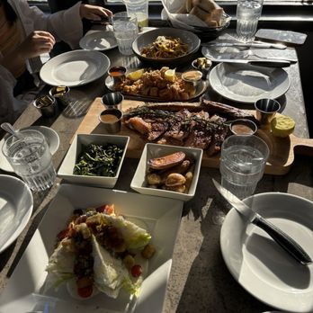 Moonshadows - Special steak, Wedge salad, short rib pasta, fried calamari. - Seafood Near Me - Malibu, California Moonshadows - Special steak, Wedge salad, short rib pasta, fried calamari. - Seafood Near Me - Malibu, California
