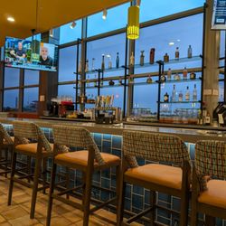 Chido Tacos X Tequila - The bar.  They also have tables.