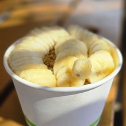 Beach Street - Build your own acai bowl with just bananas & granola.