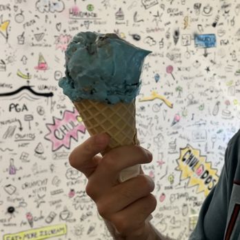 Chulados - Cookie monster in a waffle cone - Ice Cream & Frozen Yogurt Near Me - Palm beach gardens, Florida Chulados - Cookie monster in a waffle cone - Ice Cream & Frozen Yogurt Near Me - Palm beach gardens, Florida