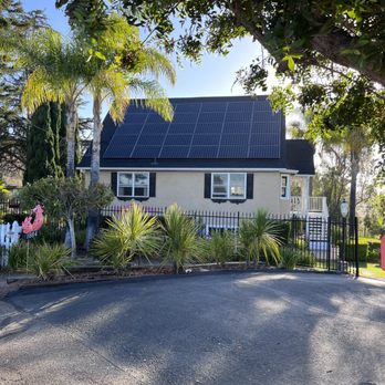 Cosmic Solar - We went with a black roof to have the panels blend in more. This is producing up to 61 kwh a day - Solar Installation Near Me - Vista, California