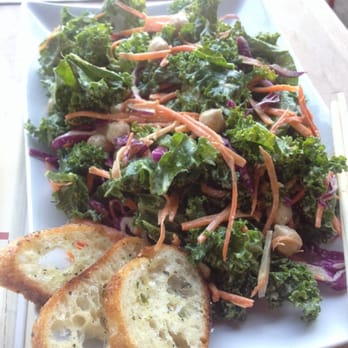 KIVA SPA - Kale salad with garbanzo beans. Yummmmy - Massage Near Me - Portland, Oregon KIVA SPA - Kale salad with garbanzo beans. Yummmmy - Massage Near Me - Portland, Oregon