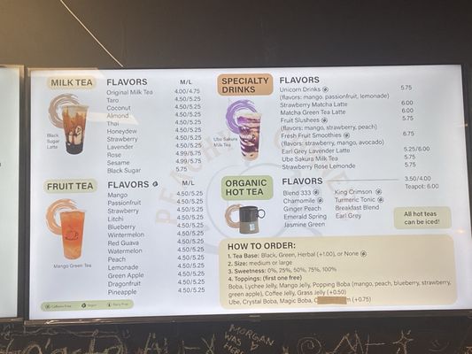 Menu photo 4 Peachy Corners Cafe Peachtree Corners, GA