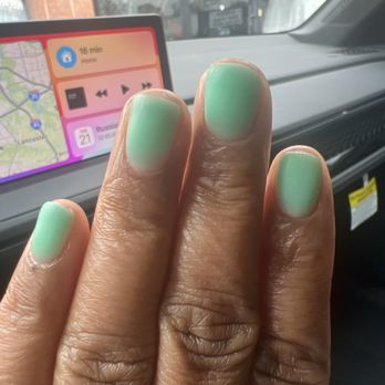 Nailed Up - After Russian Manicure w-Gel polish - Nail Salons Near Me - Dallas, Texas Nailed Up - After Russian Manicure w-Gel polish - Nail Salons Near Me - Dallas, Texas
