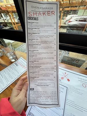 Menu photo 4 Oven and Shaker Portland, OR