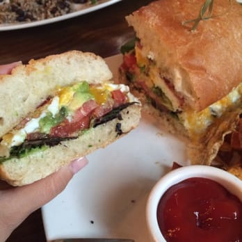 Kitchen 519 - Avocado and egg sandwich with bacon - New American Near Me - Glendora, New Jersey Kitchen 519 - Avocado and egg sandwich with bacon - New American Near Me - Glendora, New Jersey