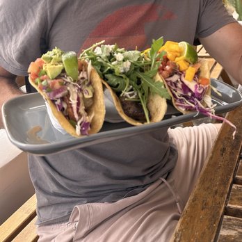 Haggo's Organic Taco - Grass fed steak, shrimp and chicken tacos.. yum!! - Tacos Near Me - Encinitas, California Haggo's Organic Taco - Grass fed steak, shrimp and chicken tacos.. yum!! - Tacos Near Me - Encinitas, California