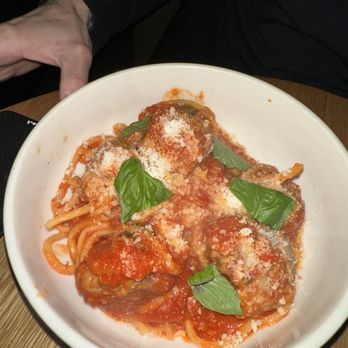 Grazie Nonna - Meatballs pasta (under macaroni section of menu) - Italian Near Me - Washington, DC, District of Columbia