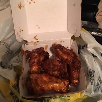 Buffalo Wild Wings - Caribbean Jerk....which is what I felt like after all the headache. - Chicken Wings Near Me - Garner, North Carolina