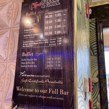 Kami Buffet & Grill - Prices as of April 2021! - Buffets Near Me - Rosemead, California Kami Buffet & Grill - Prices as of April 2021! - Buffets Near Me - Rosemead, California