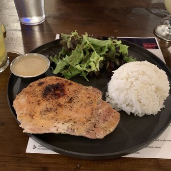 Leahi Bar & Grill - Chicken with Yuzu Sauce on the Side - Bars Near Me - Honolulu, Hawaii Leahi Bar & Grill - Chicken with Yuzu Sauce on the Side - Bars Near Me - Honolulu, Hawaii