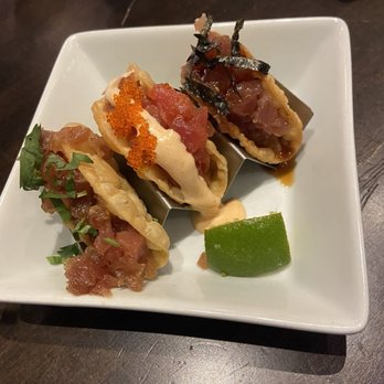 Flights - Tuna taco flight - New American Near Me - Las Vegas, Nevada