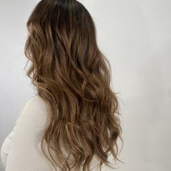 Hair by Katie - Extensions: 18" Babe Hair Beaded Weft