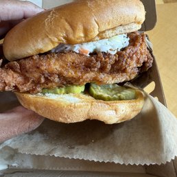 Nashville Hot Chicken Sandwich Nashville Hot Chicken Sandwich