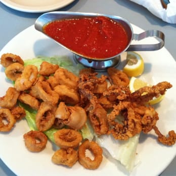 Gino's Ristorante - Fried calamari, would order again. Very fresh - Pizza Near Me - Glen Allen, Virginia