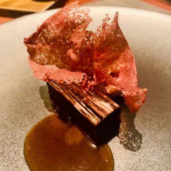 Addison - One of the many amazing dessert items - New American Near Me - San Diego, California