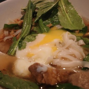 Chao - Beef brisket pho with onsen egg - Asian Fusion Near Me - Honolulu, Hawaii