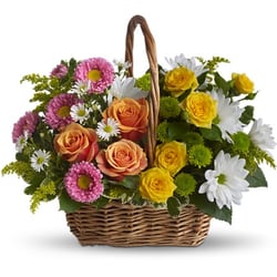 Le Roy's Florist & Flower Delivery - Sweet Tranquility Basket