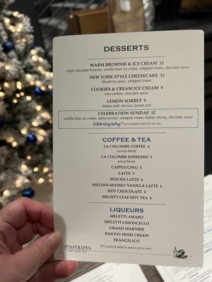 Menu photo 5 Pinstripes Orlando, FL