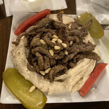 Dvine Mediterranean Experience - Brea - Beef shawarma humus - Mediterranean Near Me - Brea, California Dvine Mediterranean Experience - Brea - Beef shawarma humus - Mediterranean Near Me - Brea, California