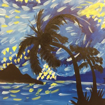Painting with a Twist - The after! - Art Classes Near Me - Orlando, Florida Painting with a Twist - The after! - Art Classes Near Me - Orlando, Florida