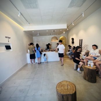 Torotea - Inside view. Small seating area for waiting. Ordering kiosks are no more. - Coffee & Tea Near Me - Diamond Bar, California