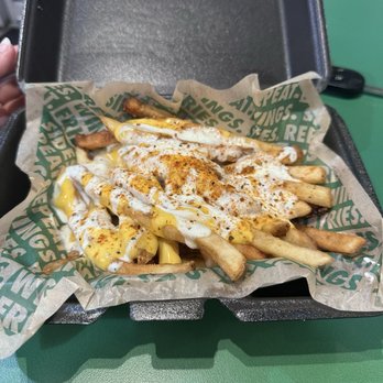 Wingstop - Louisiana Voodoo Fries (ordered by mistake) - Chicken Wings Near Me - Northport, Alabama Wingstop - Louisiana Voodoo Fries (ordered by mistake) - Chicken Wings Near Me - Northport, Alabama