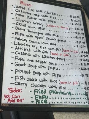 Menu photo 2 Wologisi Restaurant Louisville, KY Menu photo 2 Wologisi Restaurant Louisville, KY