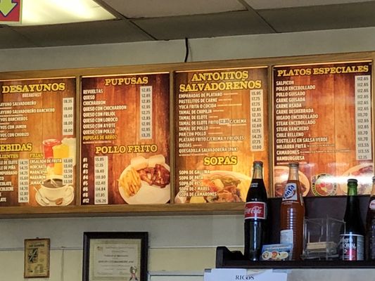 Menu photo 3 Un Rincon Centro Americano Garden Grove, CA