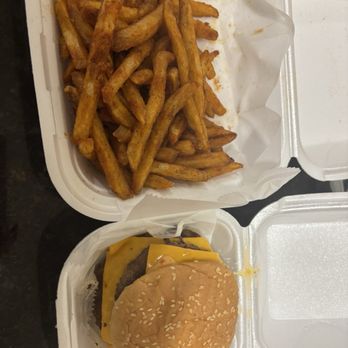 Boostan Cafe - Burger and spicy fries - American Near Me - Hamtramck, Michigan