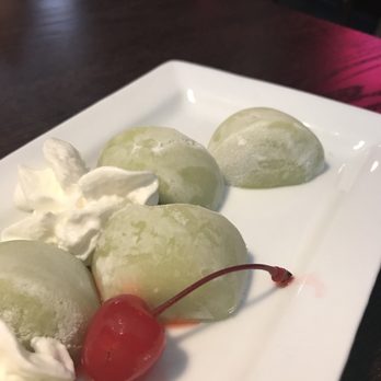 Lemongrass - Green tea Mochi - nice and exotic. - Thai Near Me - Tallahassee, Florida Lemongrass - Green tea Mochi - nice and exotic. - Thai Near Me - Tallahassee, Florida